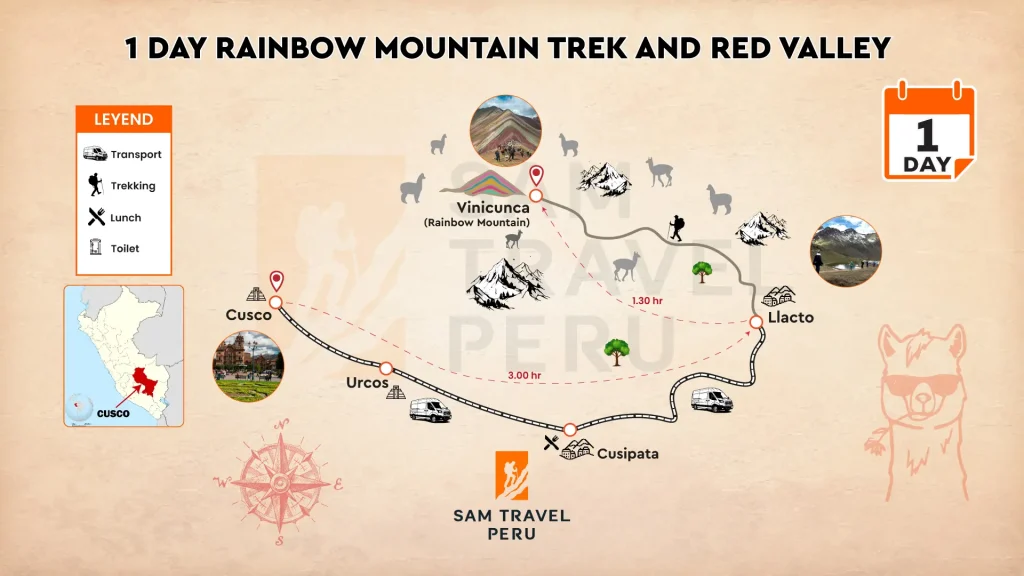 map rainbow mountain