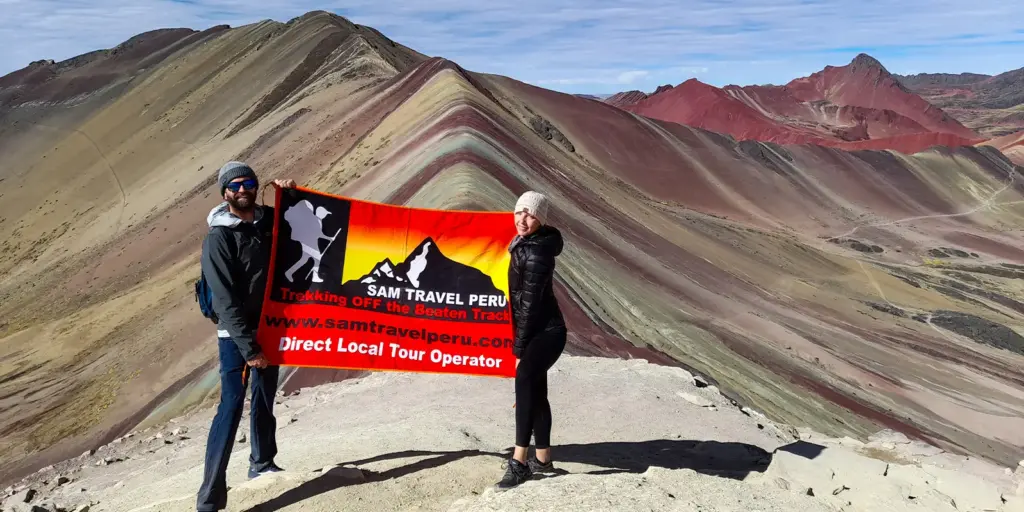 Rainbow mountain trek