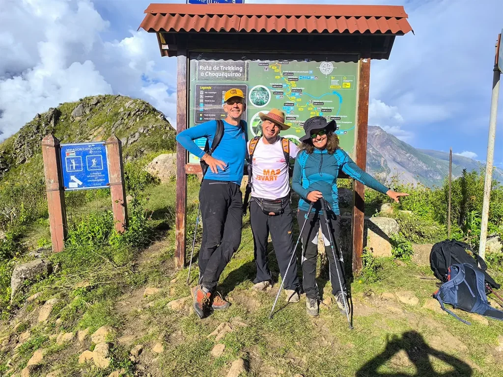 start choquequirao trek