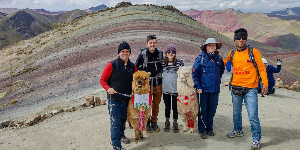 Rainbow mountain peru