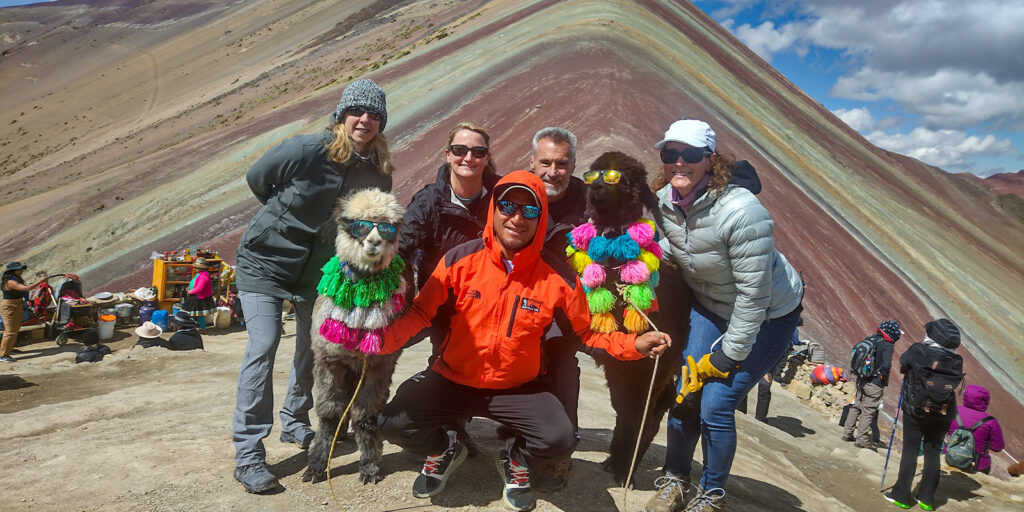 Rainbow mountain peru