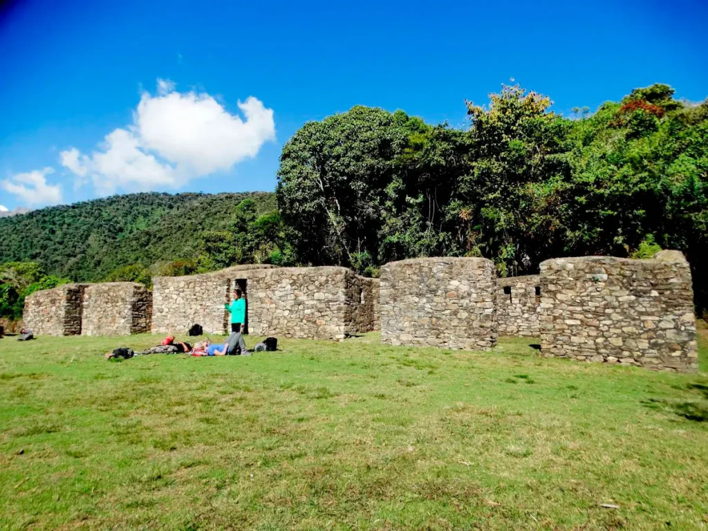 Llactapata Ruins  -- salkantay Trail