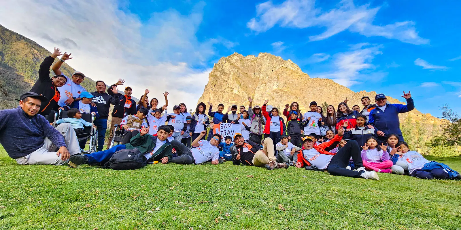 Children from the SAN Martin School in Cusco