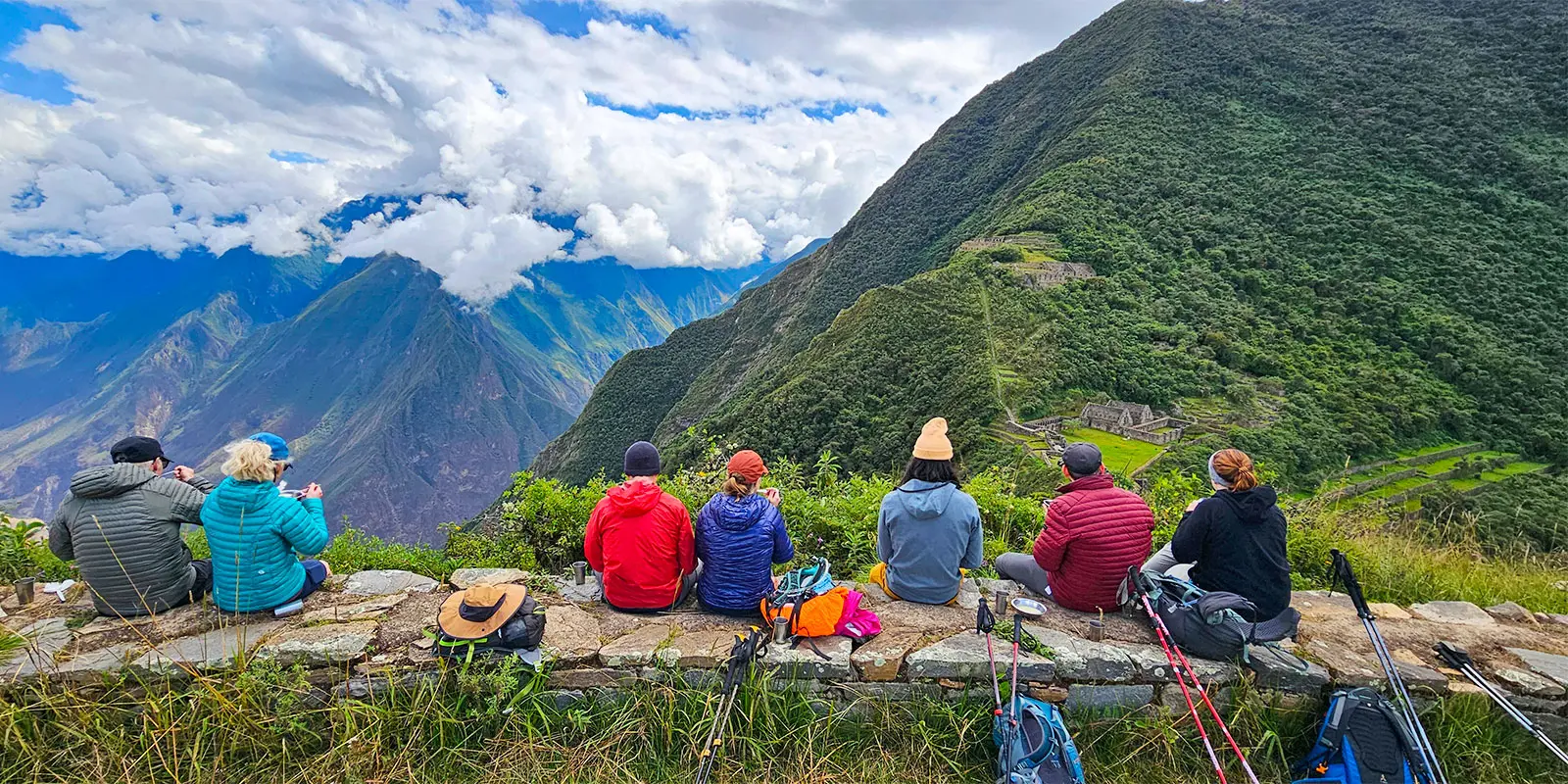 trekking to choquequirao