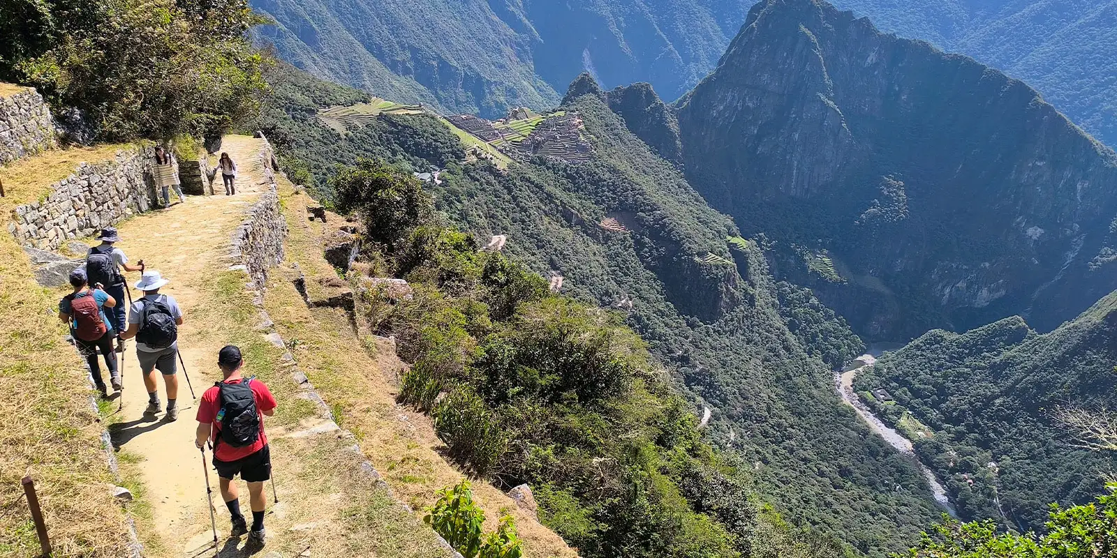 Trekking to Machu Picchu